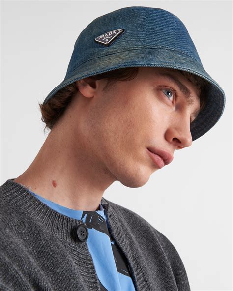 prada mens hats|prada denim hat.